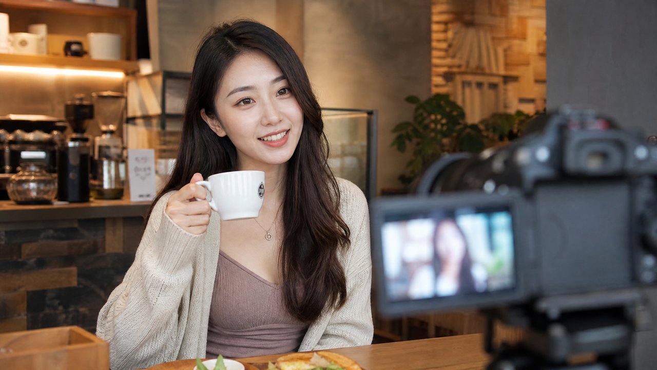 女大学生日常VLOG视频